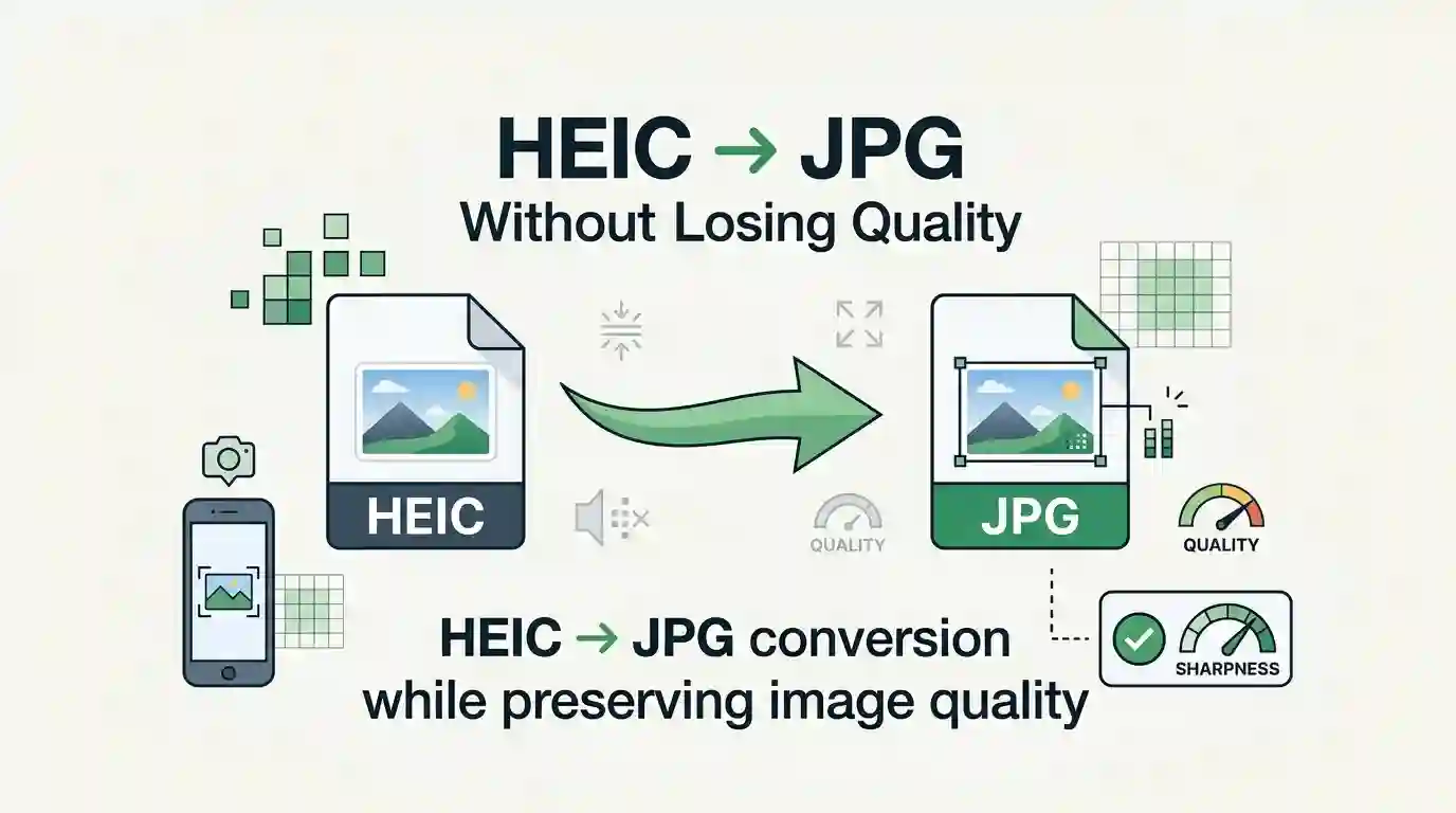 How to Convert HEIC Photos to JPG Without Losing Too Much Quality